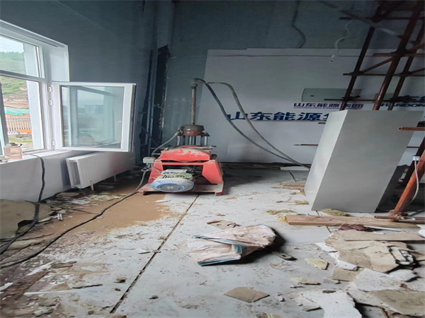 义马地基基础下沉墙体裂缝加固注浆顶升施工